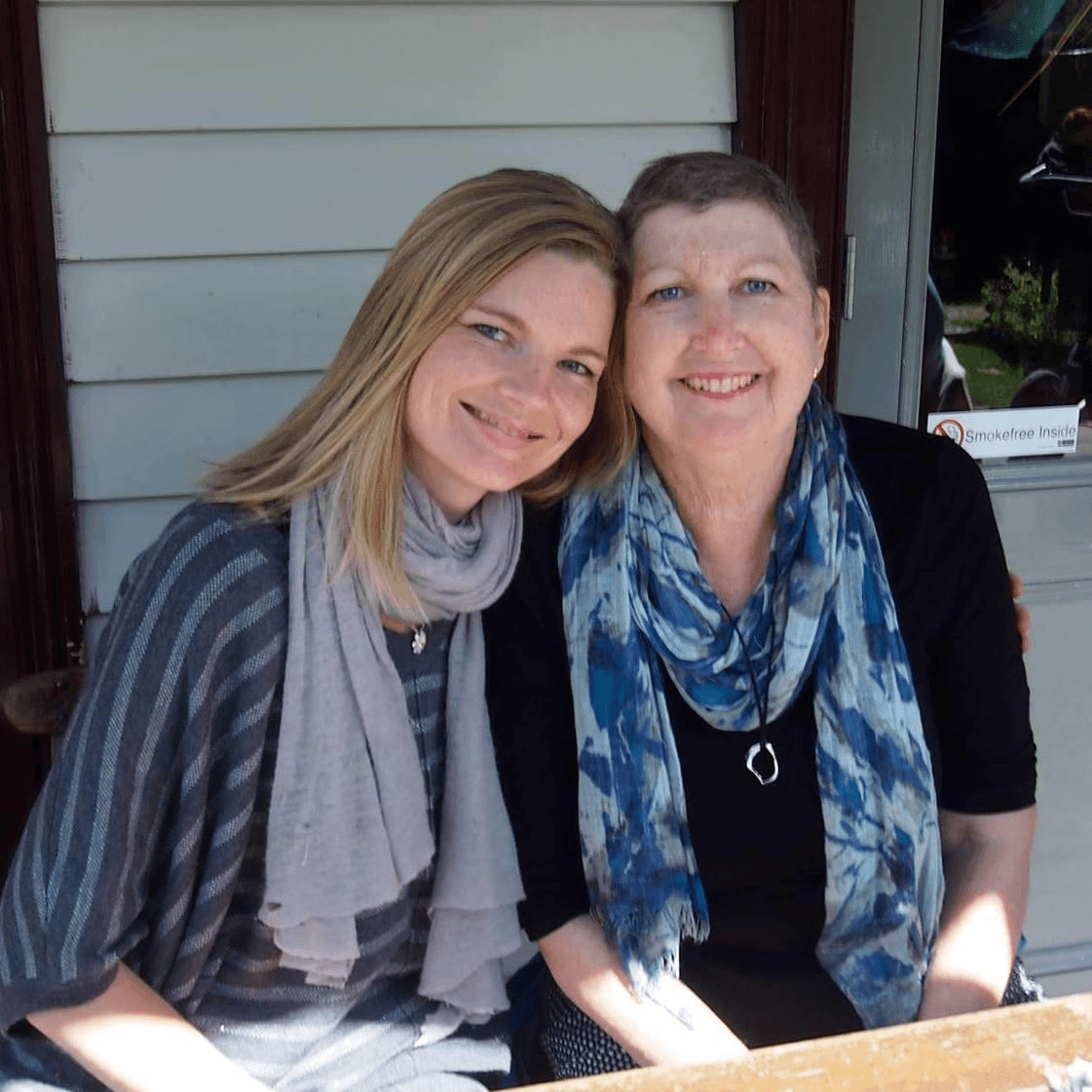 Bowel cancer survivor represents cancer patients